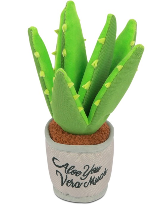 Plyšová aloe žbluňkající+šustící 24cm