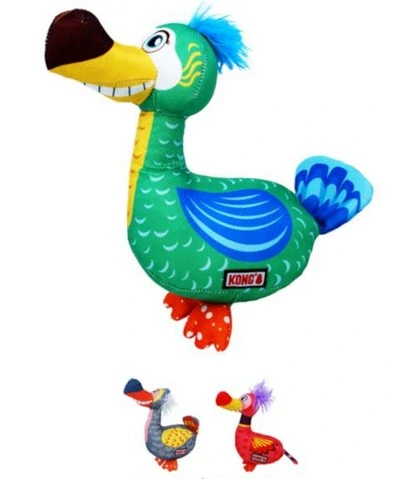 Kong Ballistic Vibez Birds pták Dodo M/L 20,3cm