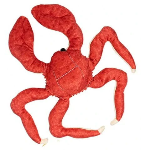 Plyšový krab pískací 40cm