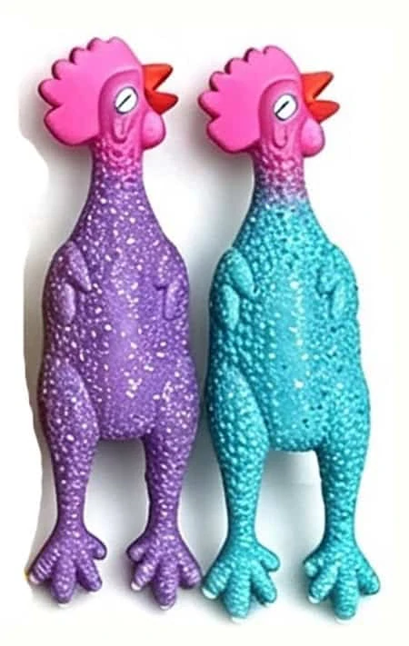 Latexová slepice plněná 24cm