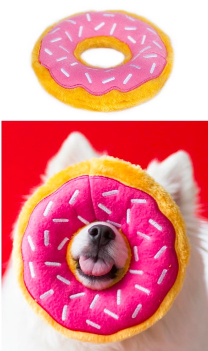 Plyšový Donutz jahodový 18cm