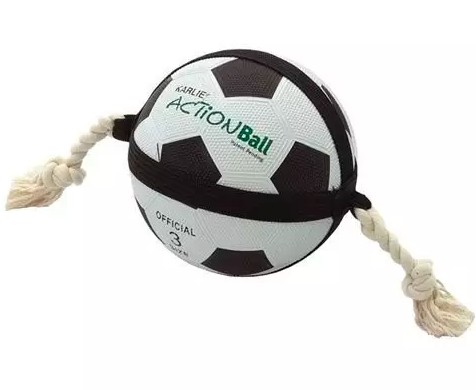 Přetahovací fotbalový míč 22cm