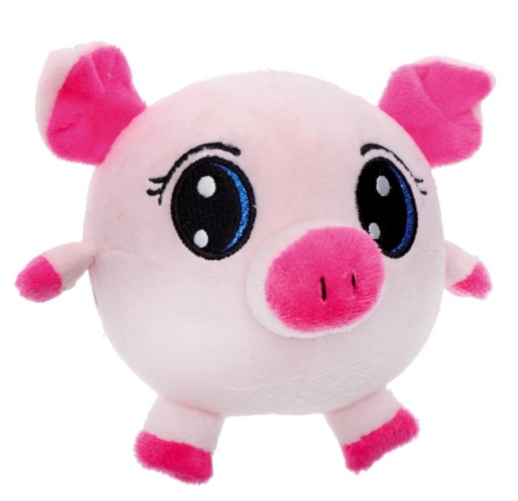Plyšové prasátko kulička 10cm