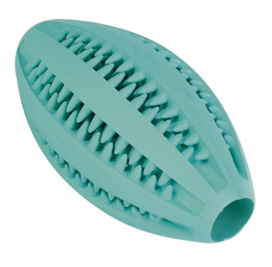 Denta rugby míček mátový 11cm