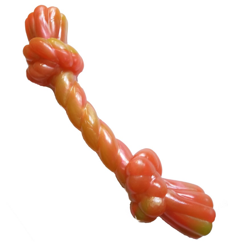 Perleťový uzel z termoplastické gumy 27cm