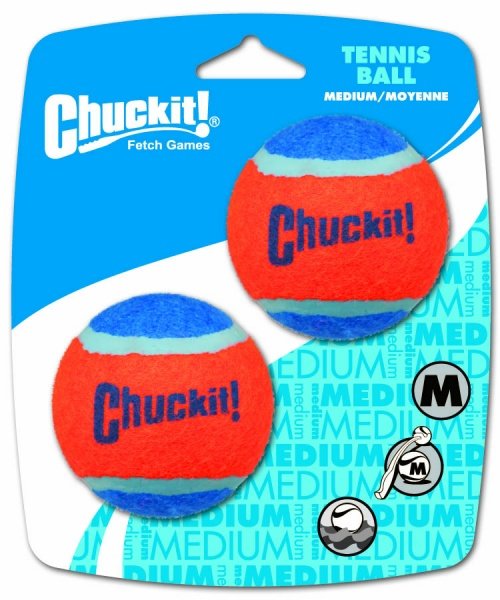 2x Chuckit míček tenisový M (6,5cm)