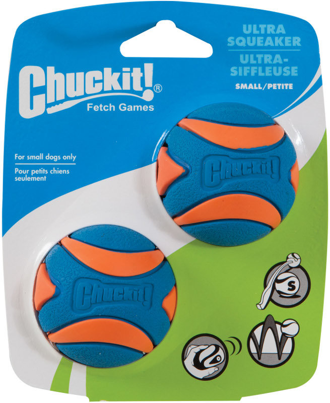 2x Míček Chuckit Ultra Squeaker Ball Small 5cm