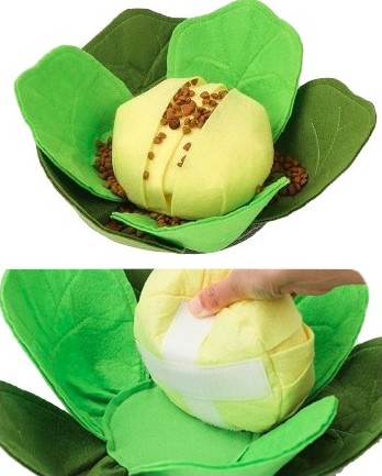 Hlávkové zelí čichová hračka 32cm