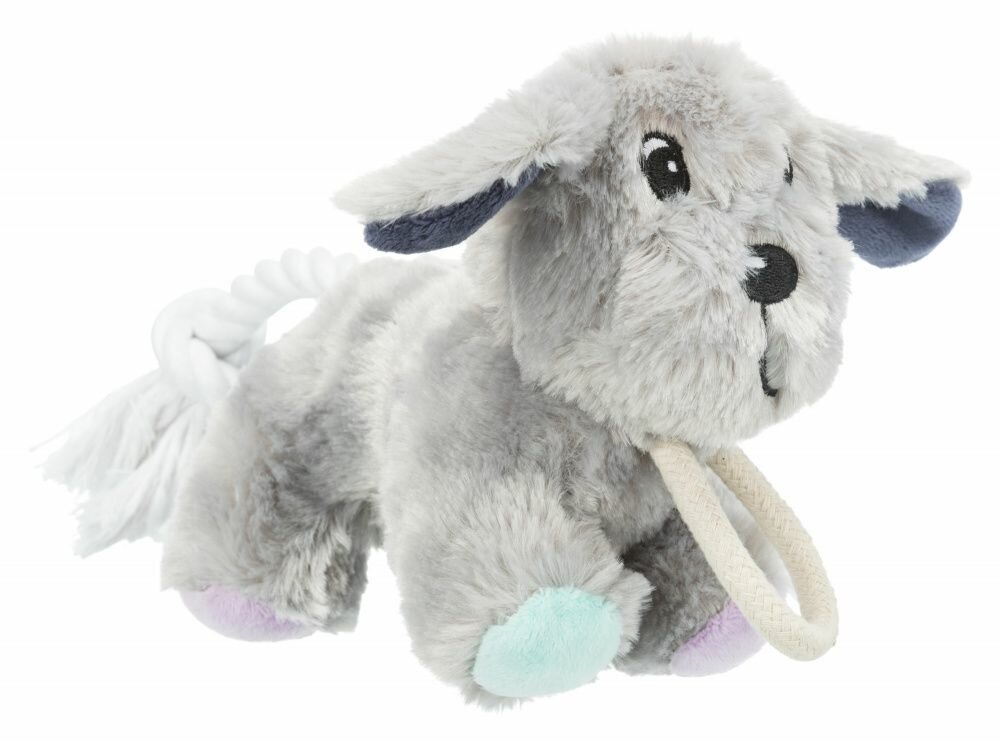Junior Dog plyšový pejsek s lanem 24cm