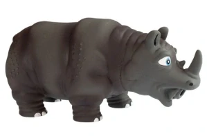 Latexový nosorožec "chrochtající"17,5cm