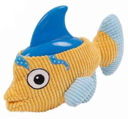 Plyšová ryba s termoplastickou gumou 27cm