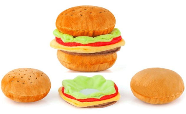 Hamburger interaktivní mini 8,9cm
