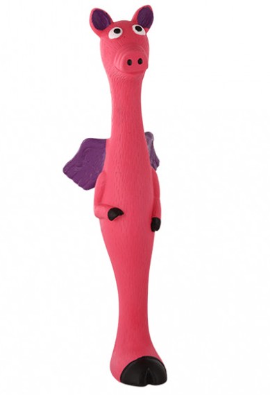 Latexové prase dlouhán s křídly 25cm