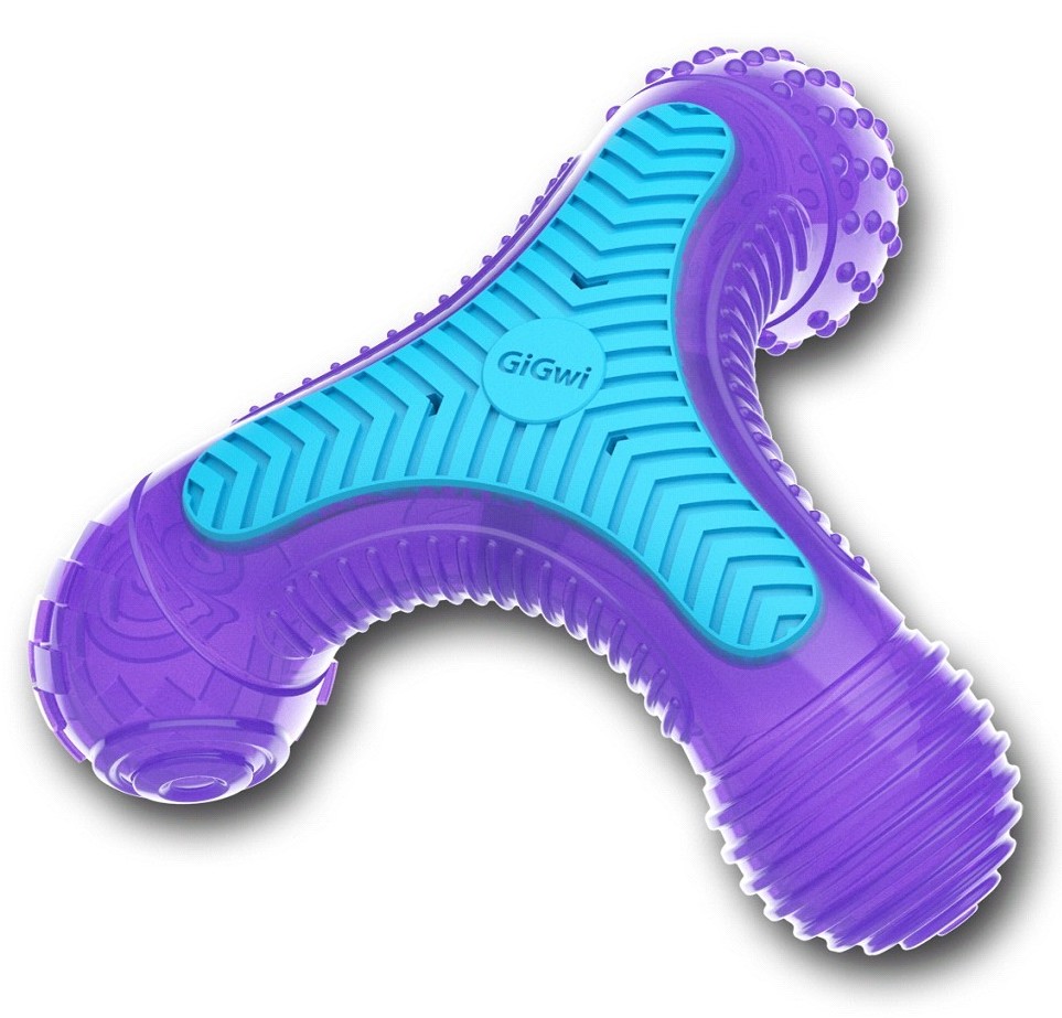 Gigwi Multi-Sounds Bone pískací trojcíp 16x14cm