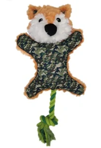 Plyšová liška s uzlovým ocáskem 40cm