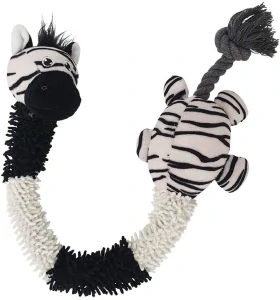 Zebra s dredy a lanem uvnitř 61cm