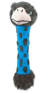 Be Fun puppy pštros plyš+termoplastická guma 38cm