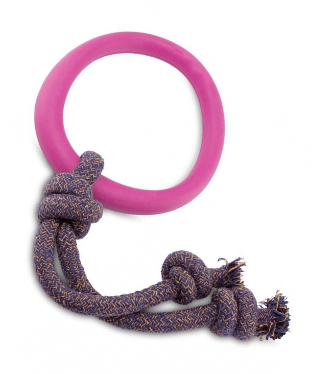 BecoHoop obruč s lanem růžová S 33cm