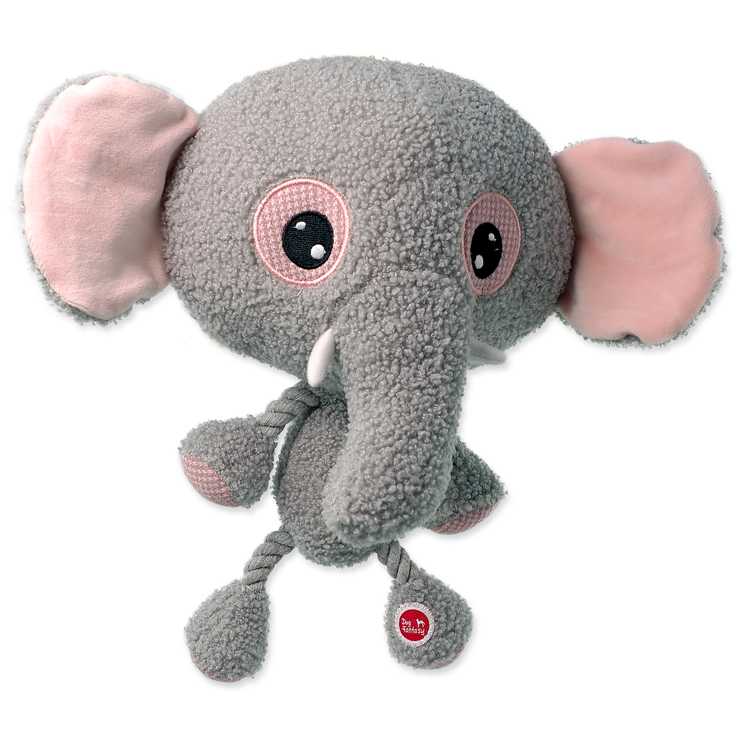 Big Head plyšový slon pískací 30cm