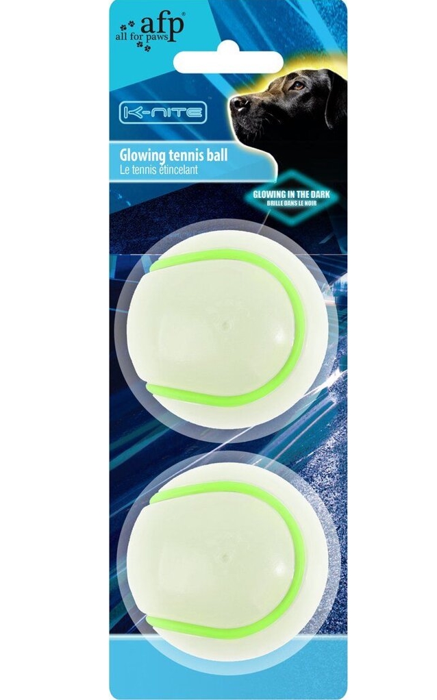 Glowing Tennis svítící míčky 6cm (2ks)