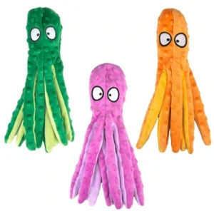 Plyšová chobotnice se šustícími chapadly 33cm