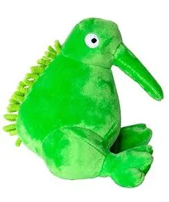 Kiwi plyšový pískací zelený 16cm