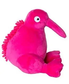 Kiwi plyšový růžový pískací 16cm
