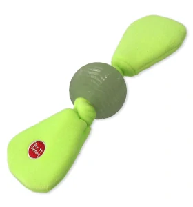 Míček glow svítící s plyšovými šustícími křidélky 25cm