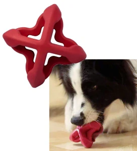 Chewtastic Geometrics Geo-AstroRolly gumová hračka  na pamlsky 7cm