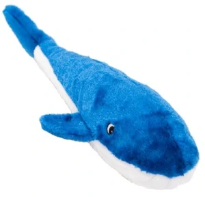 Jigglerz modrá velryba plyšová maxi 51cm