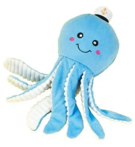 Playful Pal plyšová chobotnice Ollie pískací+šustící 32cm