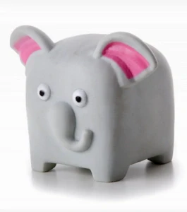 Vinylový slon kostka 10cm