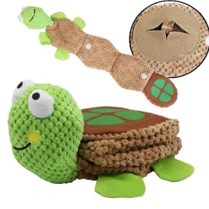 Natahovací želva šustící+pískací 51cm