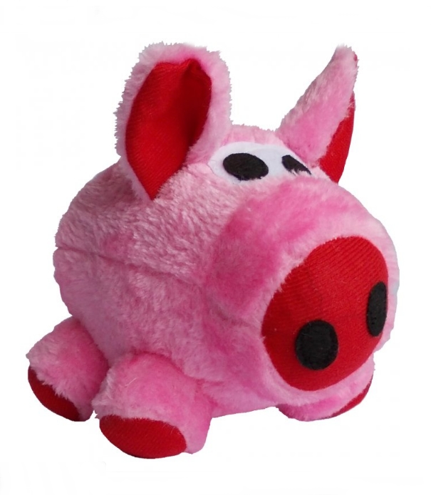 Plyšové chrochtající prasátko 18cm