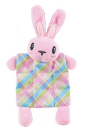 Blanket plyš růžový králíček 26cm