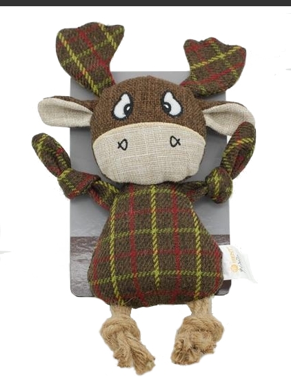 Sob textil+přírodní lano 19cm