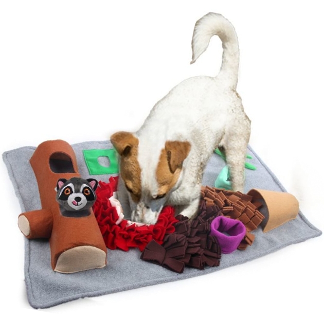 Čmuchací kobereček Dig It s plyšovou hračkou 76cm