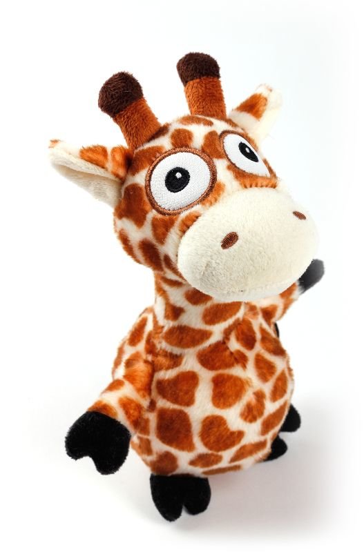 Plyšová žirafa AFP Ultrasonic s ultrazvukovým pískátkem 23,5cm