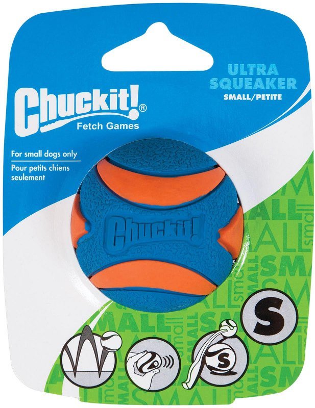 Míček pískací Ultra Squeaker Ball S (5cm)