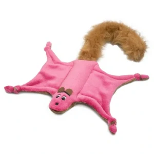 Létající veverka - poletucha růžová 35cm (+25cm ocas)