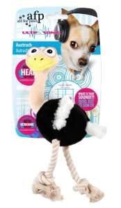 Plyšový pštros AFP Ultrasonic s ultrazvukovým pískátkem 28,5cm