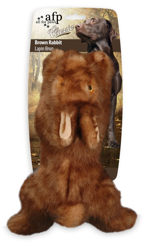 Plyšový divoký králík AFP Classic s pískátkem – vel. L (31cm)