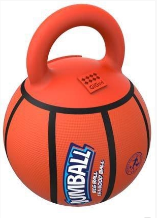 GiGwi Jumball míč s rukojetí oranžový (20cm)