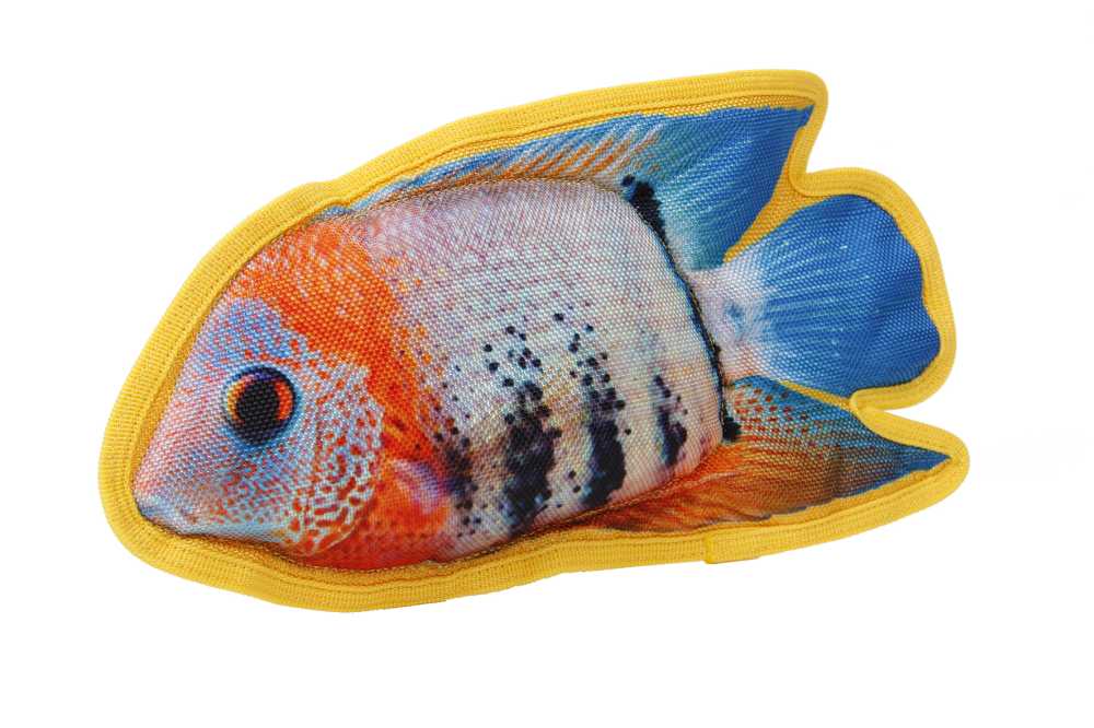 Látková 3D ryba kančík 28cm