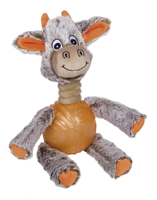 Kravička plyš+termoplastická guma 32cm