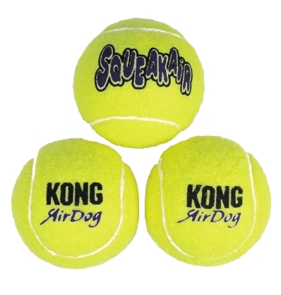 Kong Airdog tenisové míčky pískací M 3ks (6,4cm)