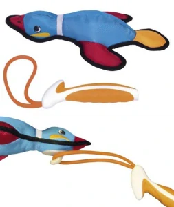 Nylonová kachna s prakem 34cm