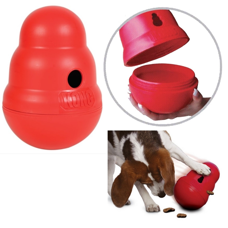 Kong Wobbler Snackball interaktivní L 19cm