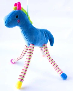 Plyšový koník dlouhán 35cm