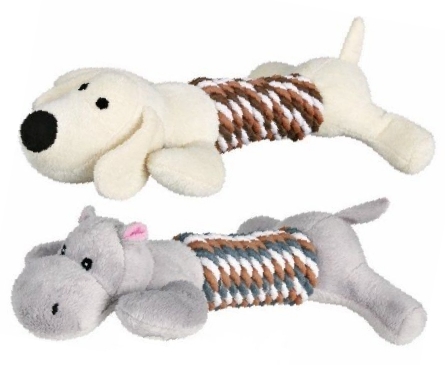 Plyšový aportovací pes/hroch 32cm